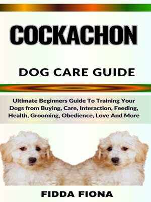 cover image of COCKACHON DOG CARE GUIDE